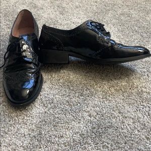 Topshop “Office London” Lace up loafers